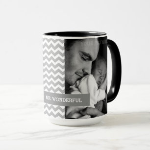 Tasse M. Wonderful. Cadeau de Fête des pères photo perso