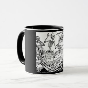 Tasse macabre de danse