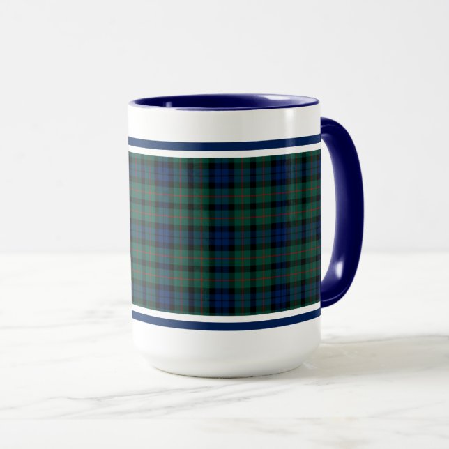 Tasse MacCallum Clan Tartan (Devant droit)