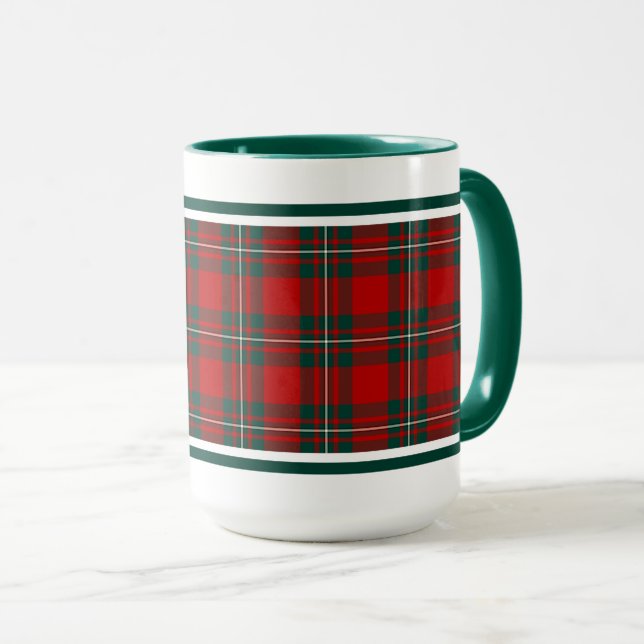 Tasse MacGregor Clan Tartan (Devant droit)