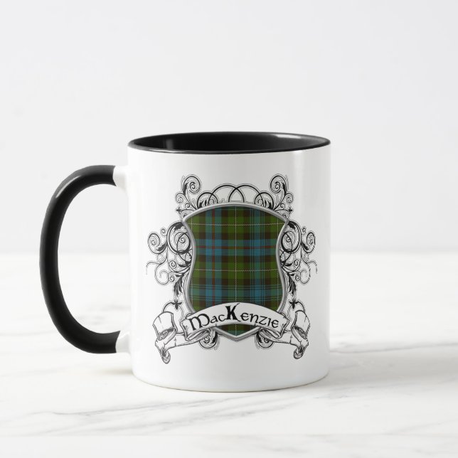 Tasse MacKenzie Tartan Shield (Gauche)