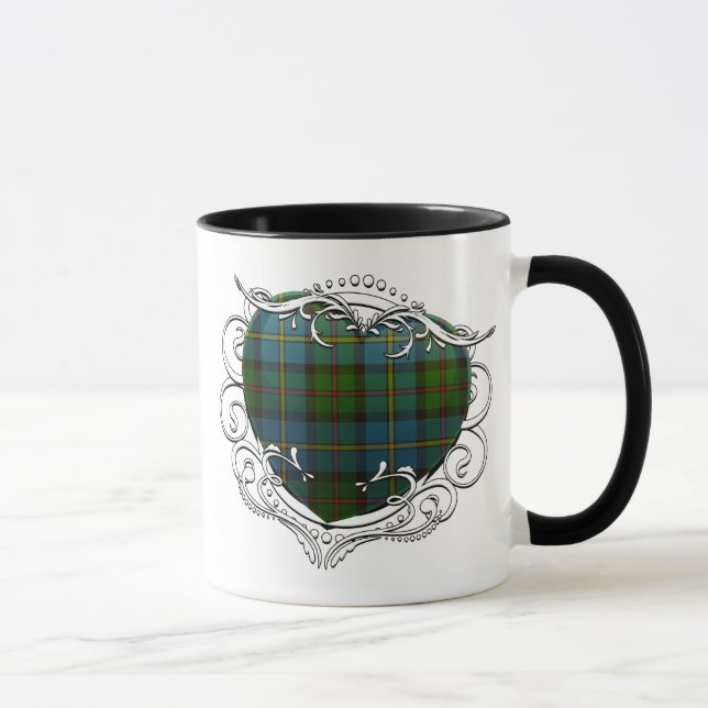 Tasse MacLeod Tartan Heart (Droite)