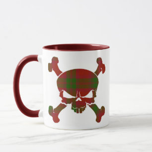 Tasse MacNab Tartan Skull No Banner