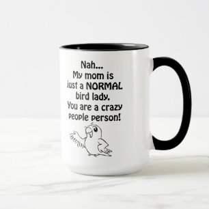 Tasse Madame normale d'oiseau