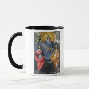 Tasse Madonna et enfant avec St Lucy et Mary Magdalene