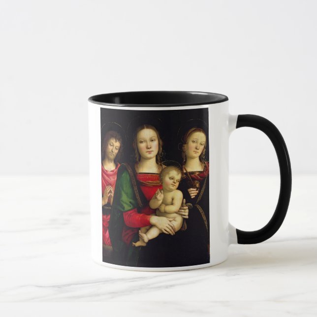 Tasse Madonna et l'enfant avec St John le baptiste (Droite)