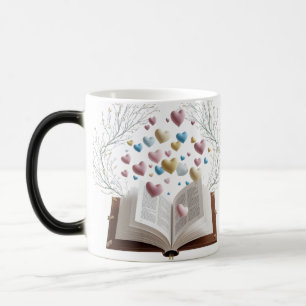 Tasse Magique à Morphing de Couleur de Livre de Co