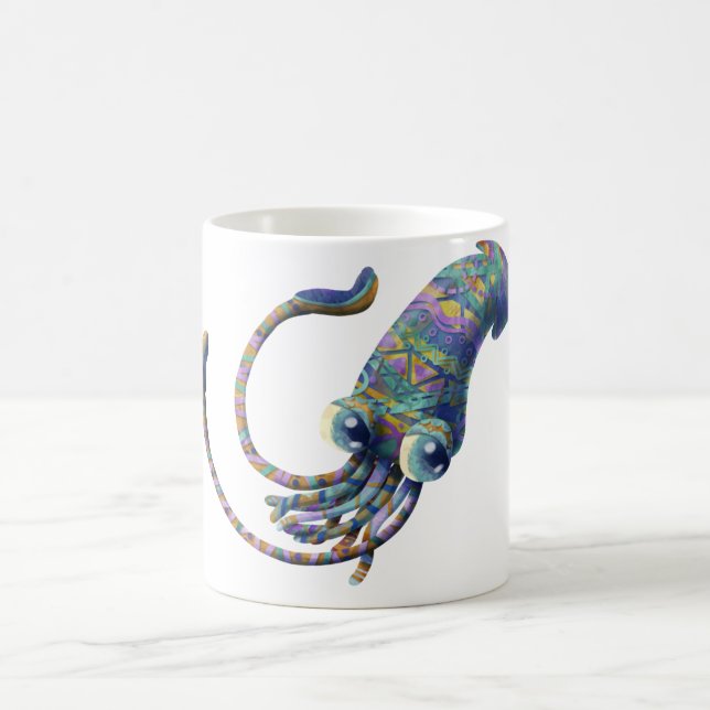 Tasse magique de calmar de sort malheureux (Centre)