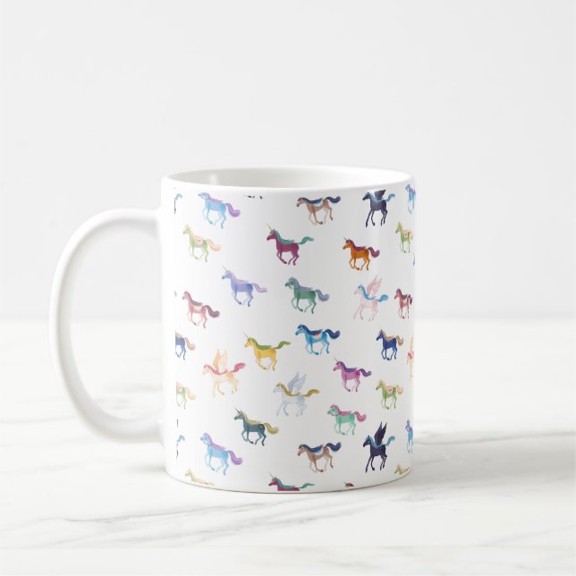 Tasse magique de chevaux (Gauche)