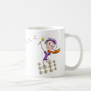 Tasse magique de créativité pour des auteurs