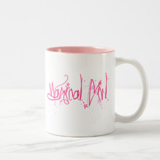 Tasse magique de fille