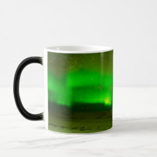 Tasse magique de lumières du nord