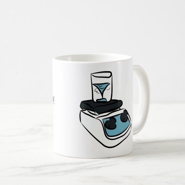 Tasse magnétique d'agitateur (Devant droit)