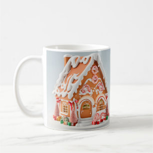 Tasse Maison en Pain d'Épices 3D