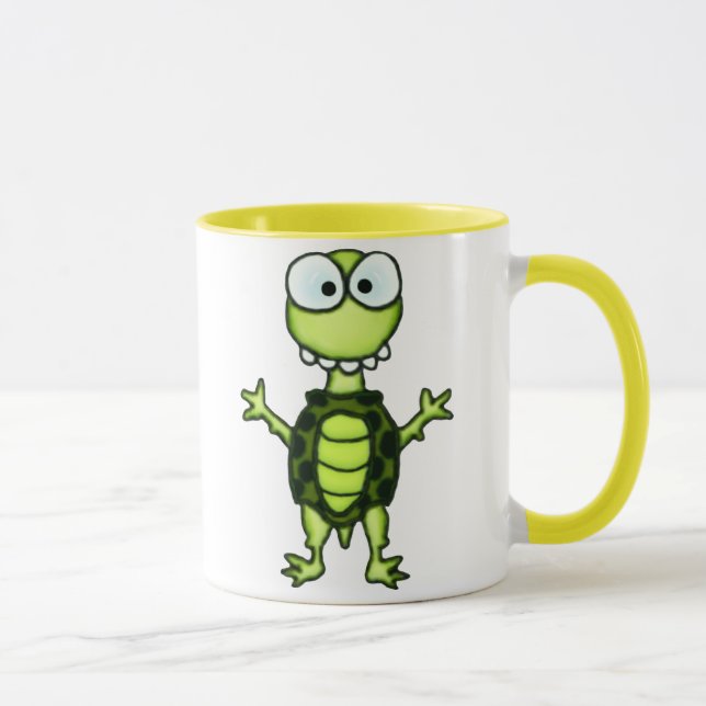 Tasse maladroite de tortue (Droite)