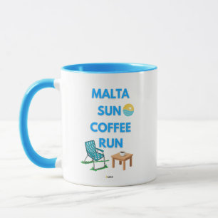 Tasse Malta Sun Coffee Run AMAR Prints