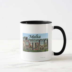 Tasse Malte, MontanaGrandes lettres ScènesMalte, MT