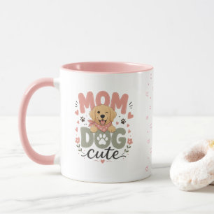 Tasse Maman Chien Mignon Cadeau de Fête des Mère