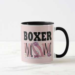 Tasse MAMAN de boxeur