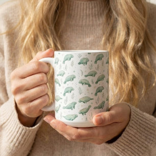 Tasse Manatee Aquarelle