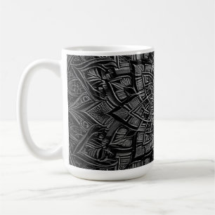 Tasse Mandala Argentée