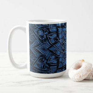 Tasse Mandala Bleue
