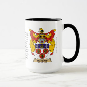 Tasse Manteau de famille de brouette des bras