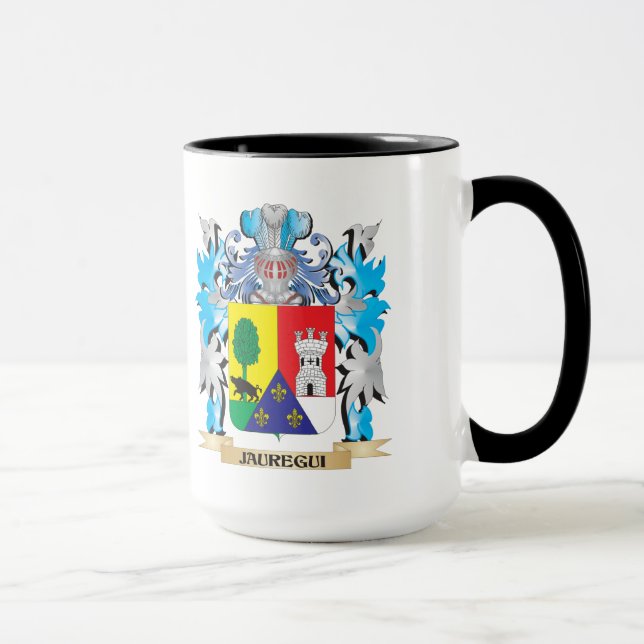 Tasse Manteau de Jauregui des bras - crête de famille (Droite)