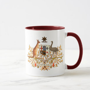 Tasse manteau de l'australie des bras