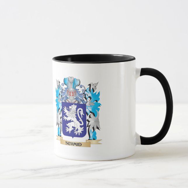 Tasse Manteau de Schmid des bras - crête de famille (Droite)
