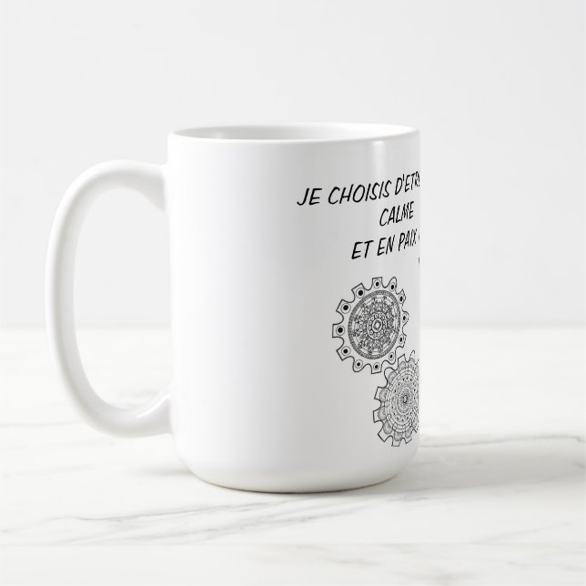 TASSE MANTRA POSITIF (Gauche)