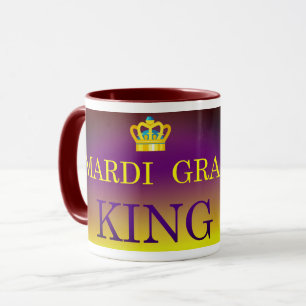 Tasse Mardi Gras King