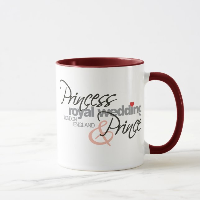 Tasse Mariage royal de William et de Kate (Droite)