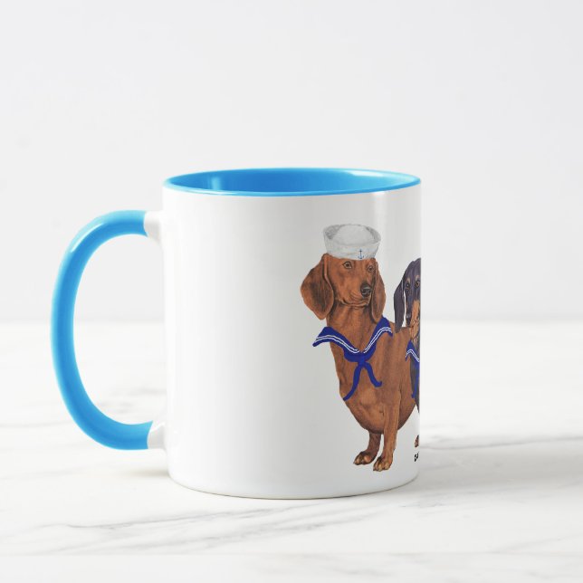 Tasse Marins Teckel (Gauche)