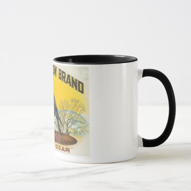 Tasse Marque noire de corneille (Droite)