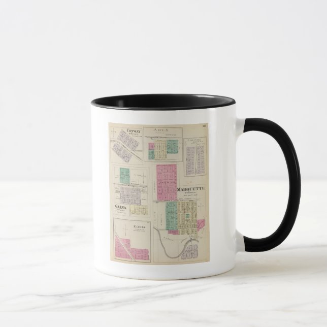 Tasse Marquette, Conway, Galva, Elyria, Ames, Kansas (Droite)