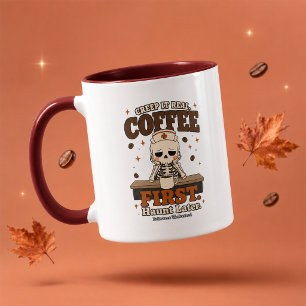 Tasse Marron « Creep It Real Coffee First Haunt La