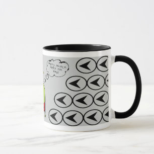 Tasse Martien grincheux