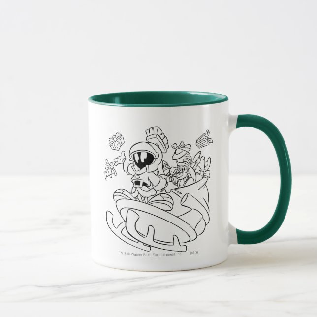 Tasse MARVIN LE MARTIAN™ avec jouets (Droite)