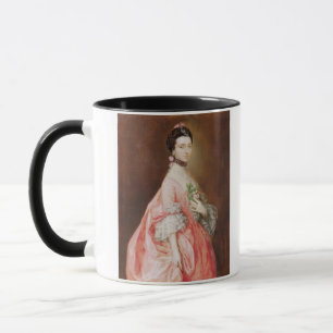 Tasse Mary peu, plus défunte Madame Carr (huile sur la