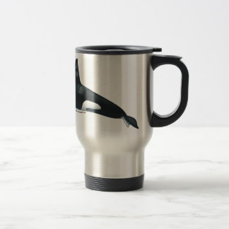 Tasse masculine de voyage d'épaulard