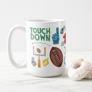 Tasse Matin du Dimanche de Football Jour de Match 