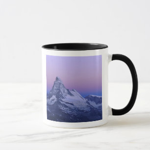 Tasse Matterhorn à l'aube, Zermatt, Alpes suisses,