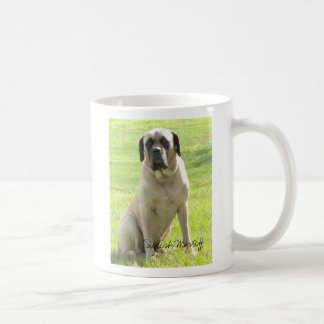 Tasse maximum et anglaise de mastiff