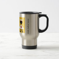 Tasse Médicale brute de voyage d'humour