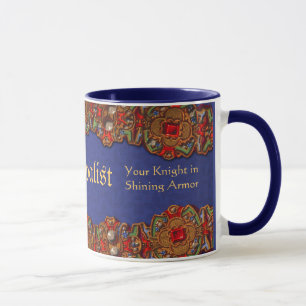 Tasse Médiéviste : Votre chevalier dans l'armure