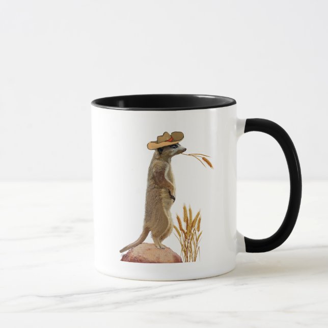 Tasse Meerkat Cowboy (Droite)