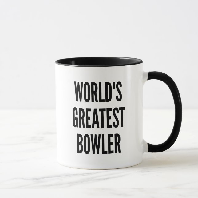 Tasse Meilleur Bowler dans le monde (Droite)