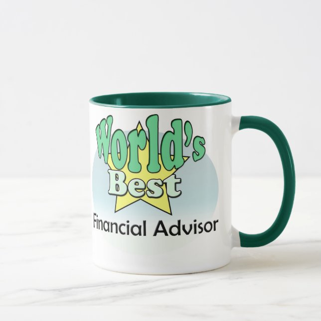 Tasse Meilleur conseiller financier du monde (Droite)
