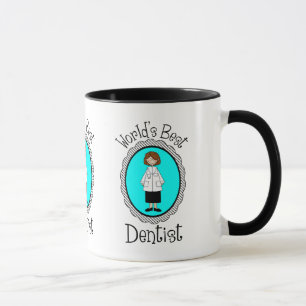 Tasse Meilleur Dentiste (Femme) Tee - shirt et cadeau du
